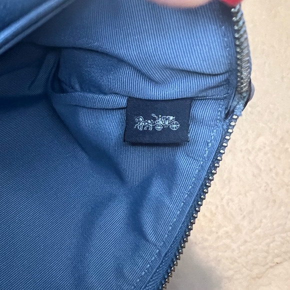 Coach Dempsey Large Corner Zip Wristlet - Picture 12 of 15